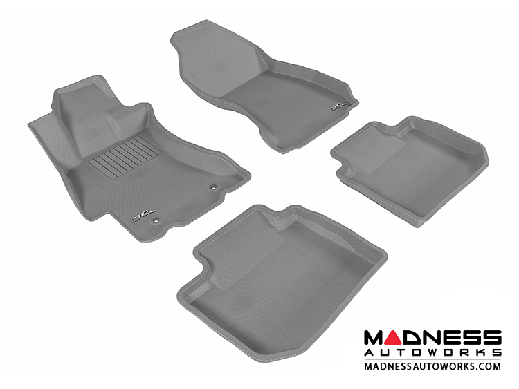 Subaru XV Crosstrek Floor Mats (Set of 4) - Gray by 3D MAXpider